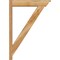 Ekena Millwork Traditional Traditional Rough Sawn Outlooker, Western Red Cedar, 6"W x 28"D x 40"H OUT06X28X40TRA01RWR - alternate 2